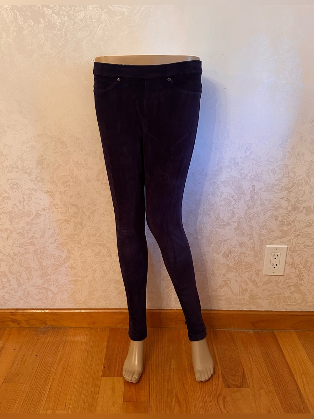 Andrea Jovine Plum Ponte Leggings